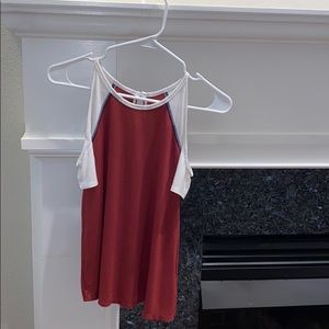 Cold shoulder top